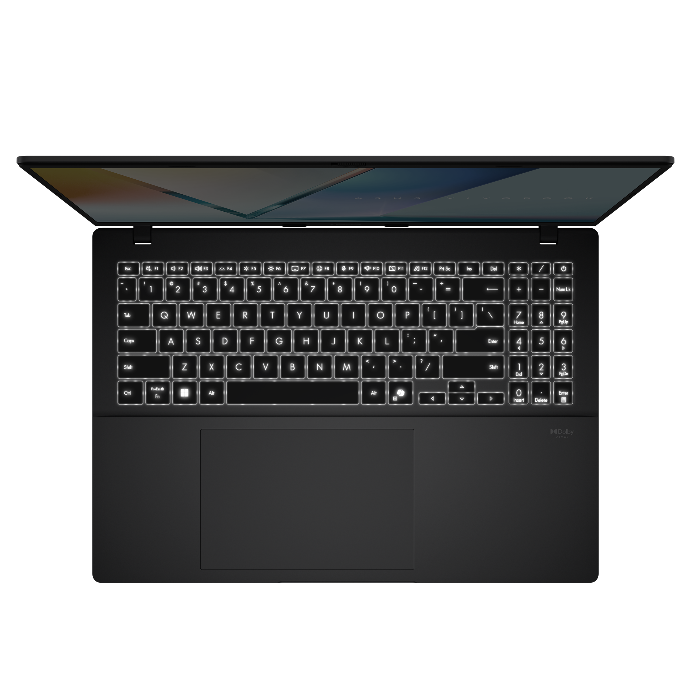 A large main feature product image of ASUS Vivobook S16 OLED (M3607) - 16" Ryzen AI 7 350, 32GB/1TB - Win 11 Copilot+ AI Notebook