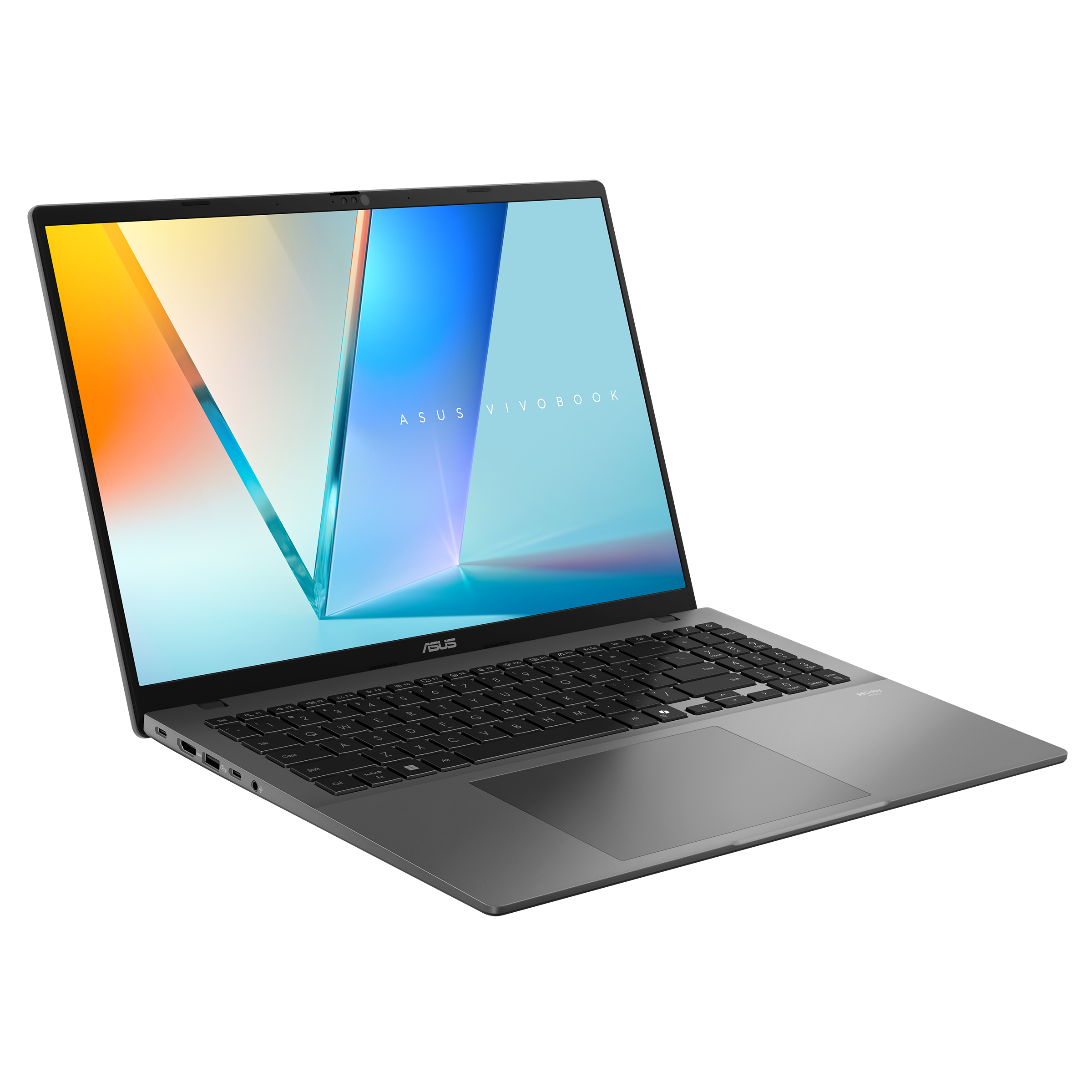 A large main feature product image of ASUS Vivobook S16 OLED (M3607) - 16" Ryzen AI 7 350, 32GB/1TB - Win 11 Copilot+ AI Notebook