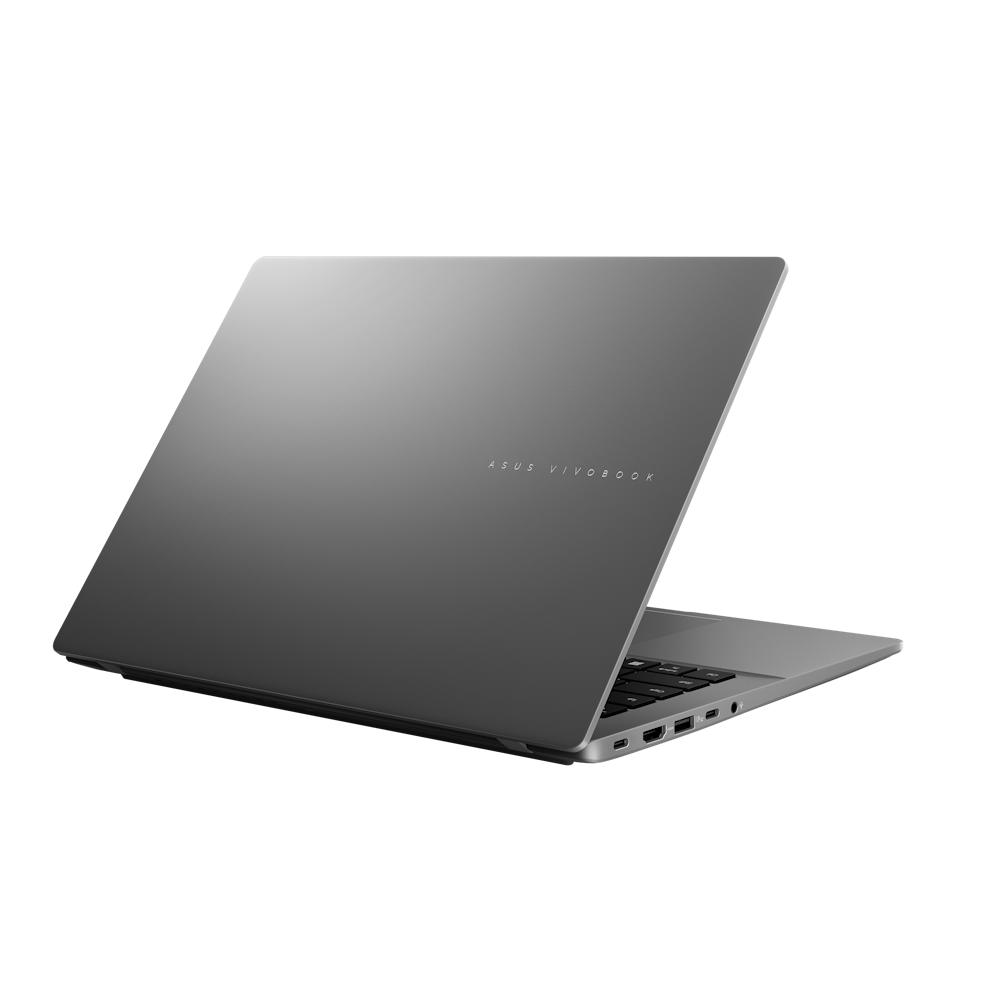 A large main feature product image of ASUS Vivobook S14 OLED (M3407) - 14" Ryzen 7 260, 16GB/1TB - Win 11 AI Notebook