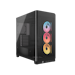 A product image of Corsair FRAME 4500X LX-R RGB LINK Panoramic Glass Mid Tower Case (Black)