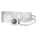 A product image of Corsair NAUTILUS 360 RS LCD - 360mm AIO Liquid CPU Cooler (White)