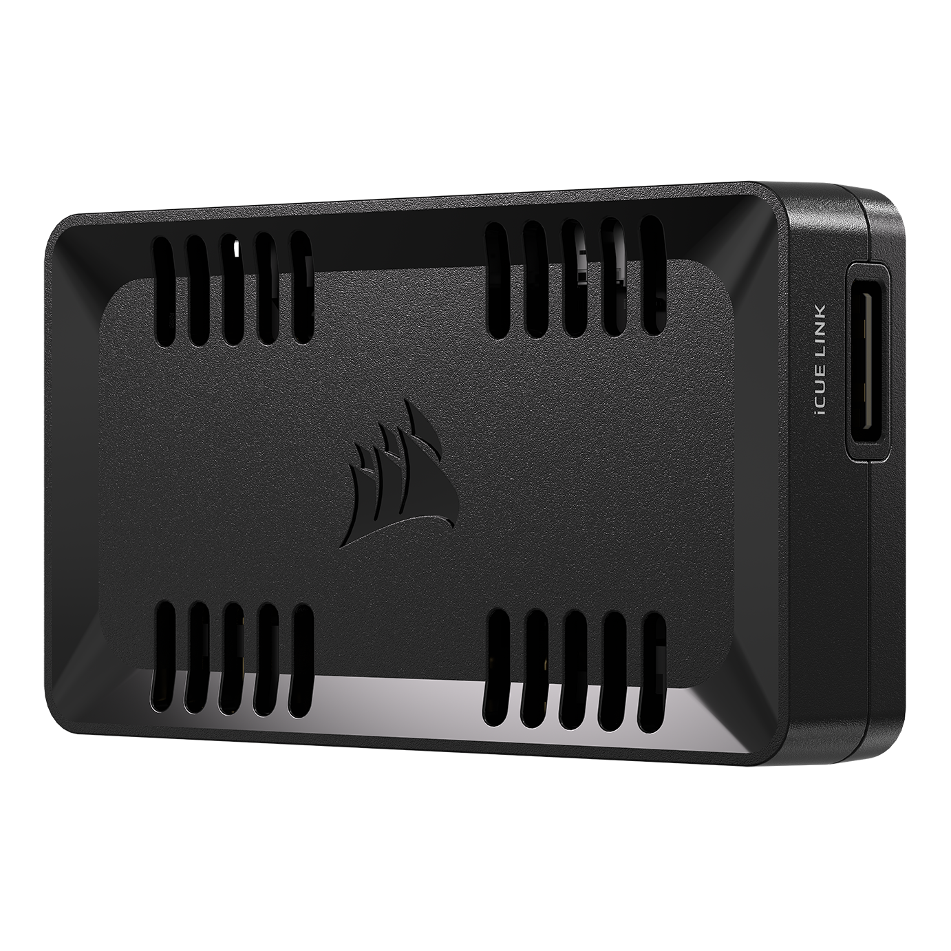 A large main feature product image of Corsair COMMANDER DUO Lighting and Fan Controller - ARGB and iCUE LINK Hybrid