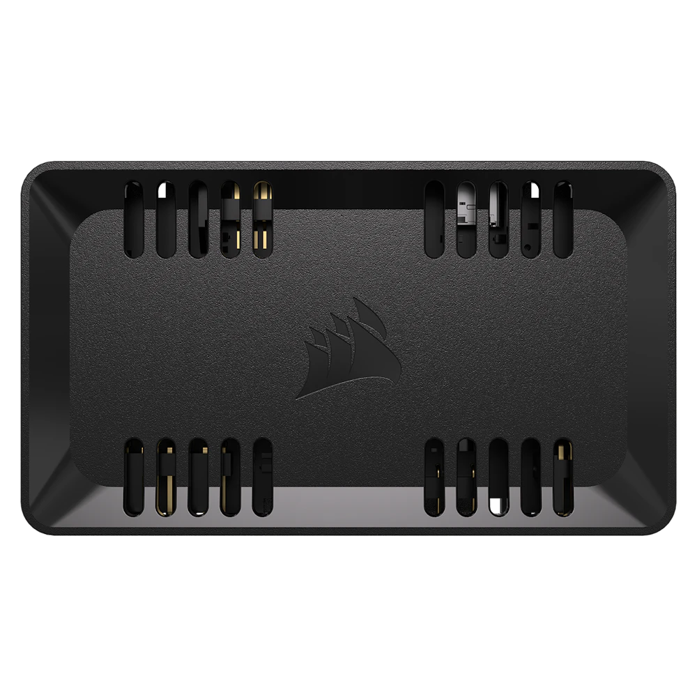 A large main feature product image of Corsair COMMANDER DUO Lighting and Fan Controller - ARGB and iCUE LINK Hybrid