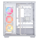 A small tile product image of Corsair 3500X LX-R RGB LINK Mid Tower Case (White)