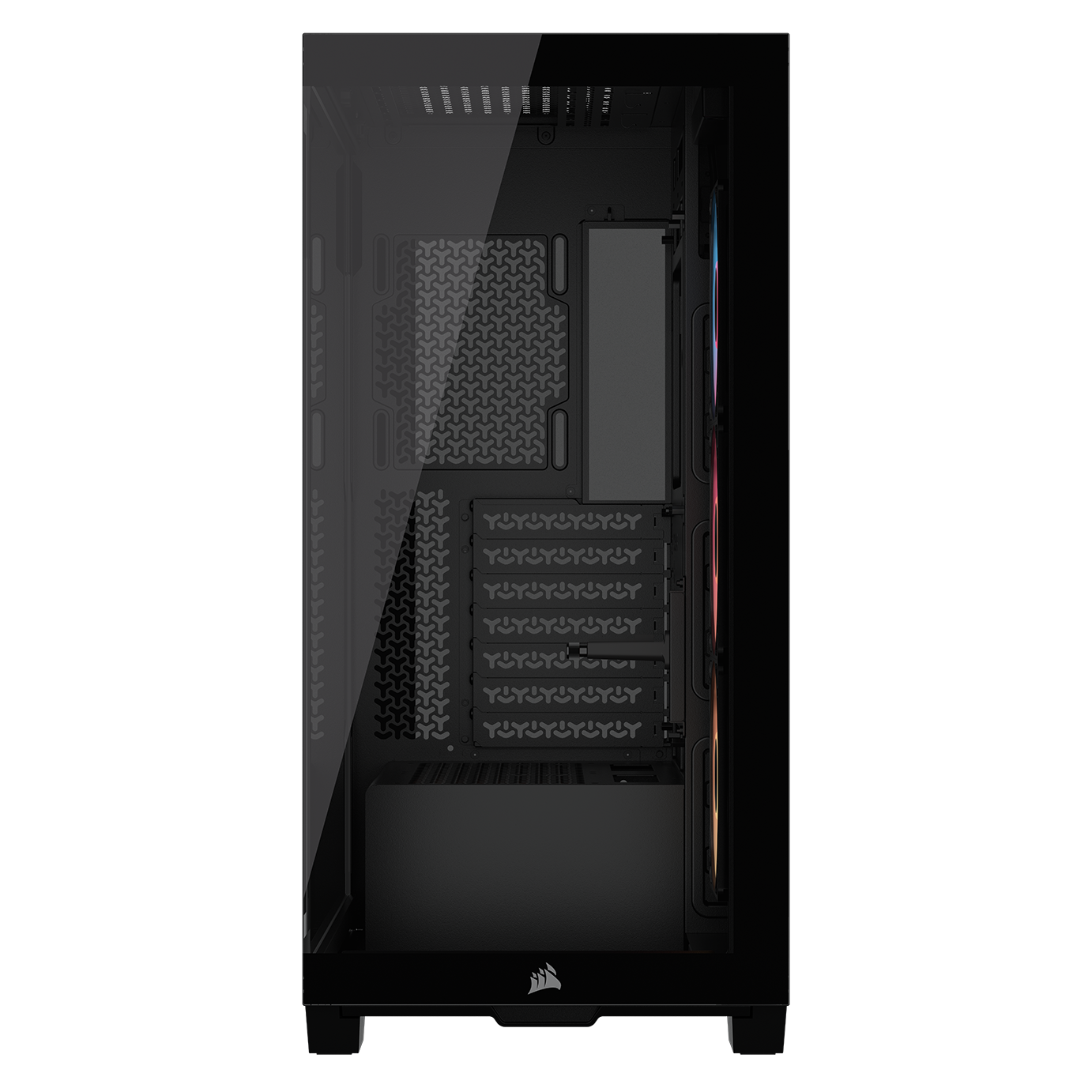 A large main feature product image of Corsair 3500X RS-R ARGB Mid Tower Case (Black)
