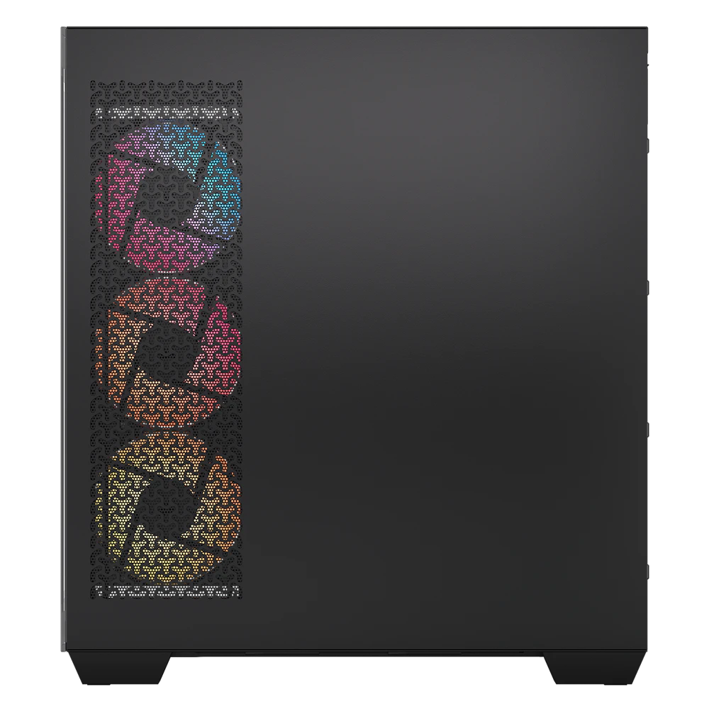 A large main feature product image of Corsair 3500X RS-R ARGB Mid Tower Case (Black)