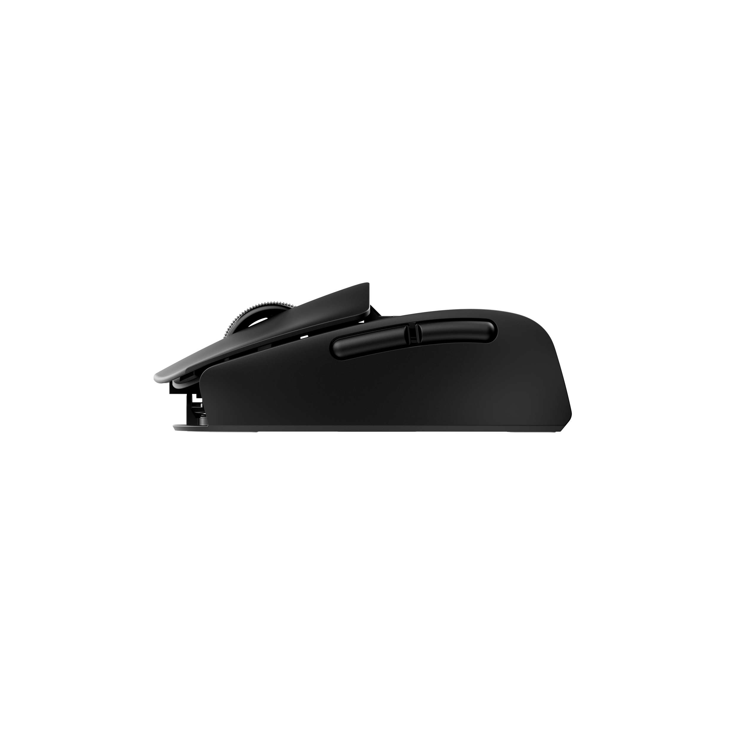 A large main feature product image of Pulsar LAB X2F - 38g Ultra-Lightweight Wireless Fingertip Gaming Mouse (Black)