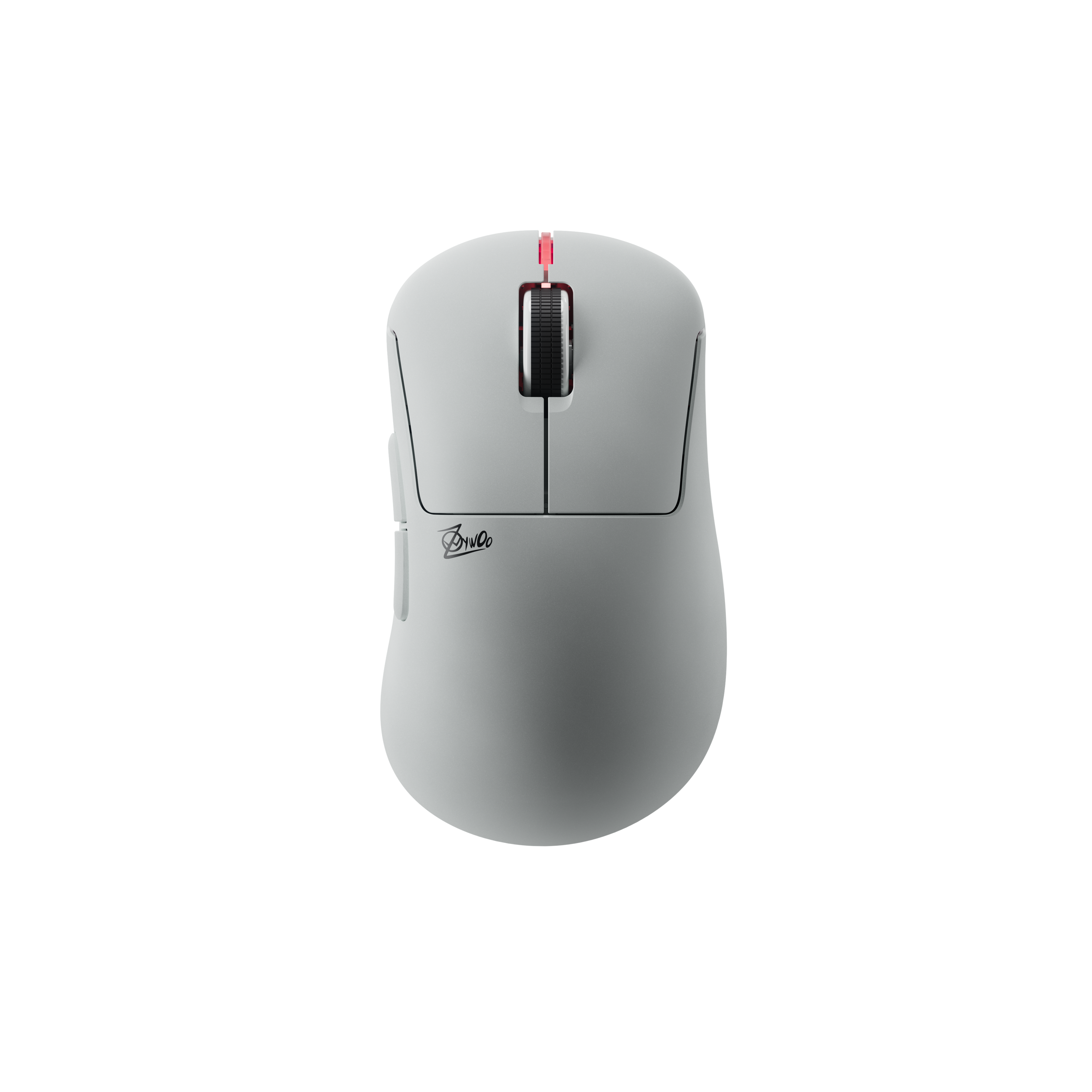 A large main feature product image of Pulsar ZywOo The Chosen Mouse Mini - 55g Lightweight Wireless Gaming Mouse (White)