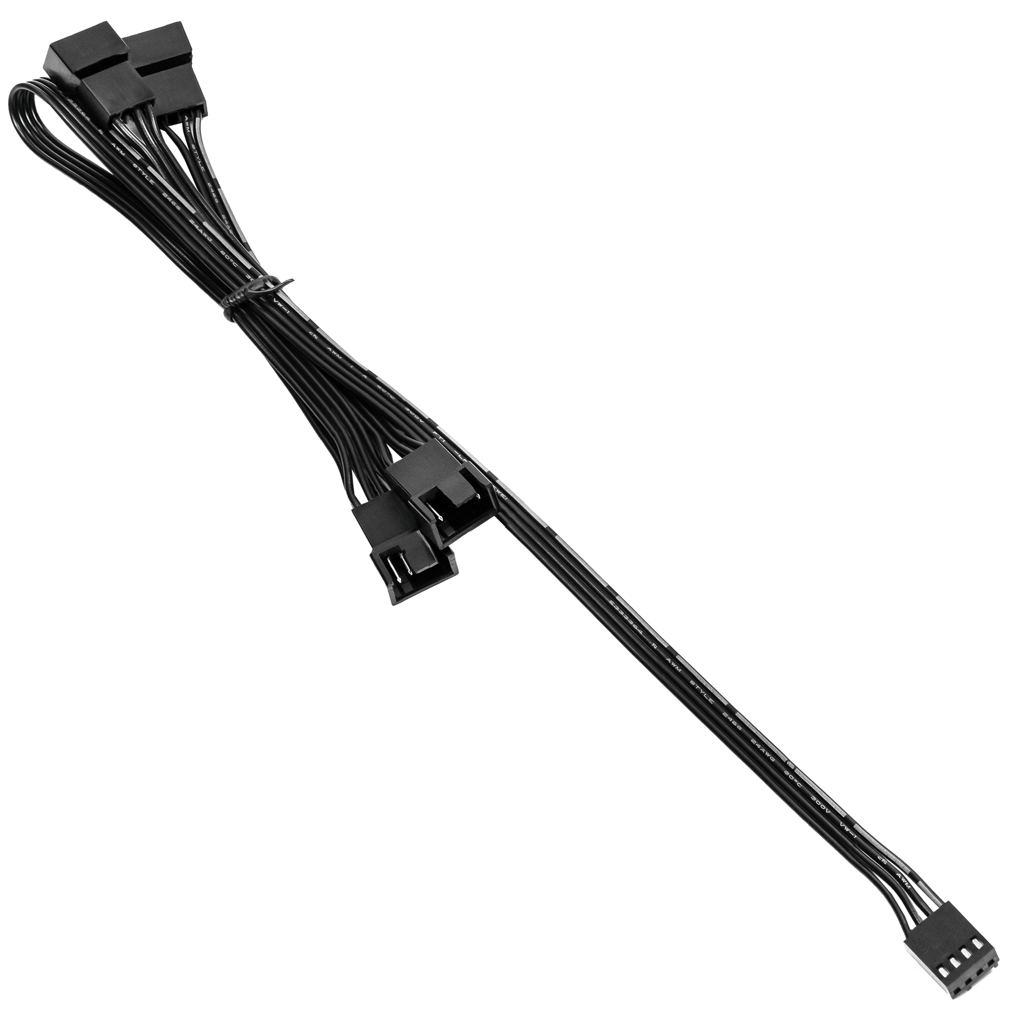 A large main feature product image of GamerChief 4-Pin PWM Fan Splitter (4 way) 