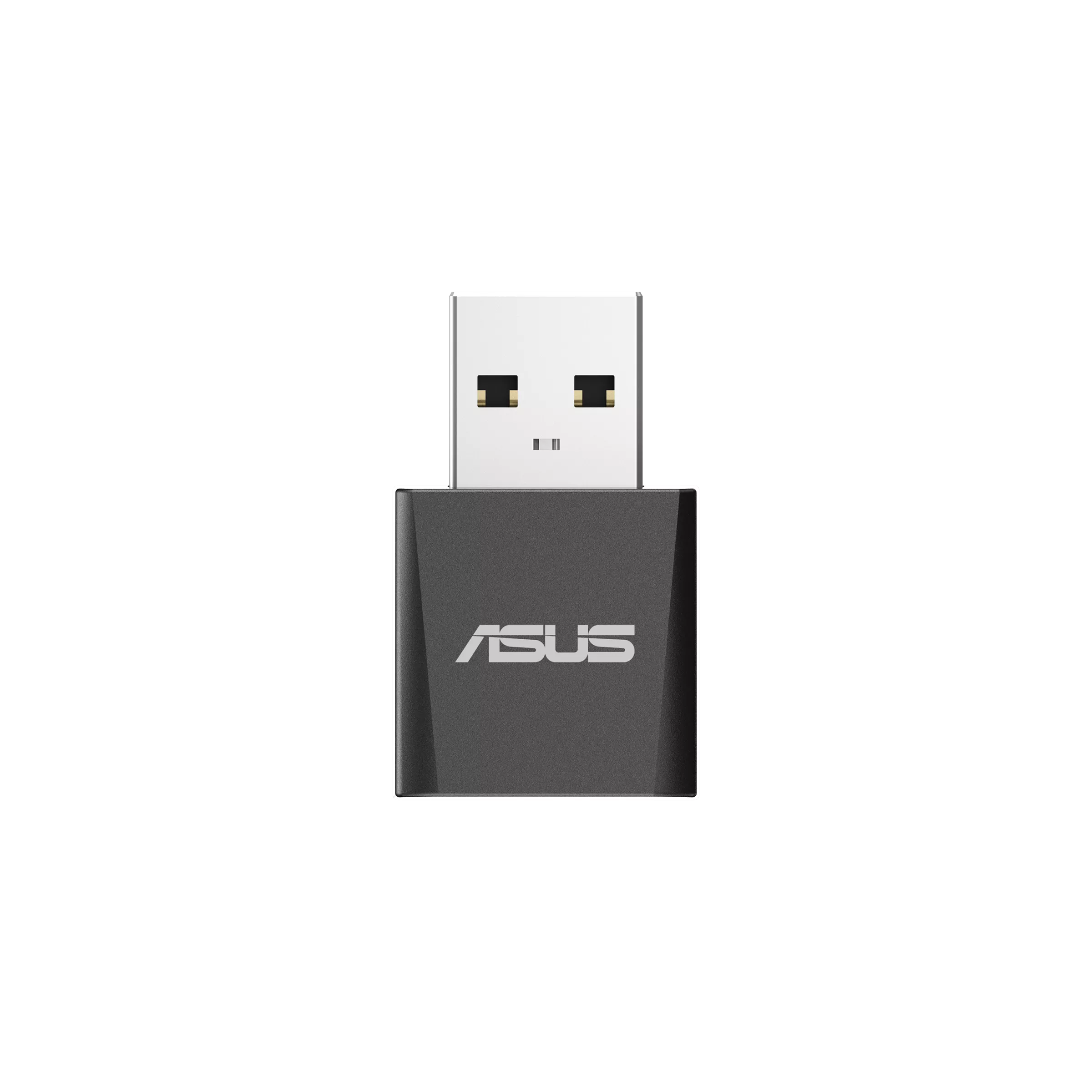 A large main feature product image of ASUS USB-BE92 Nano Tri-band WiFi 7 USB Adapter