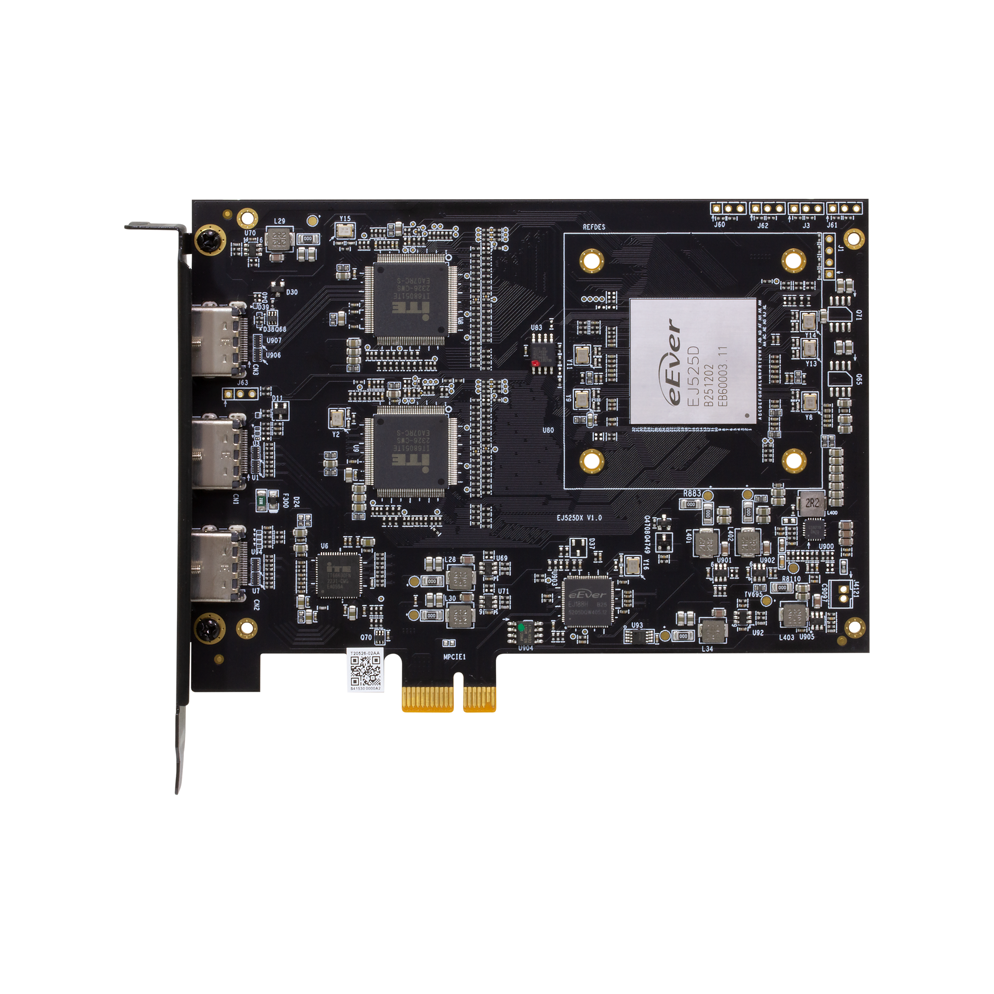 A large main feature product image of SPARKLE Streamer 4K60 PCIe Capture Card