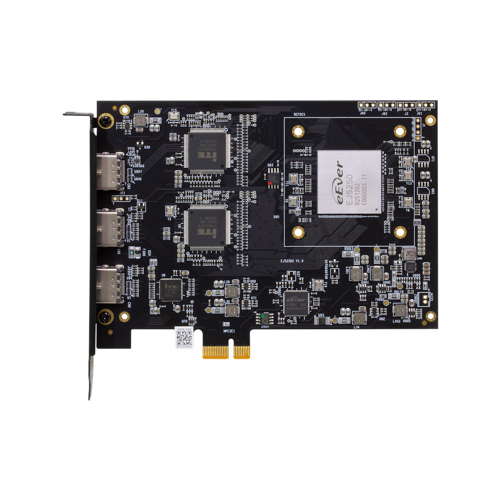 A large main feature product image of SPARKLE Streamer 4K60 PCIe Capture Card