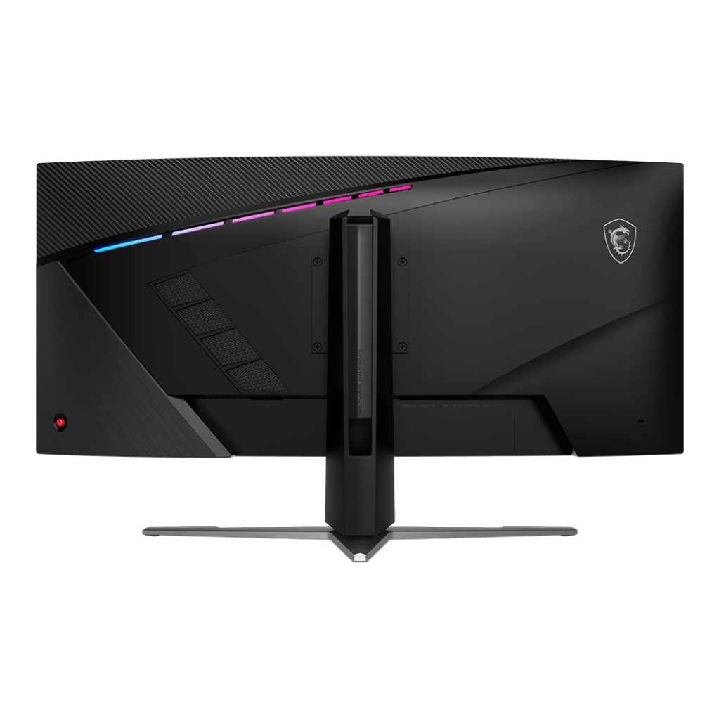 A large main feature product image of MSI MPG 346CQRF X24 - 34" Curved 1440p 240Hz 0.5ms Rapid VA Gaming Monitor