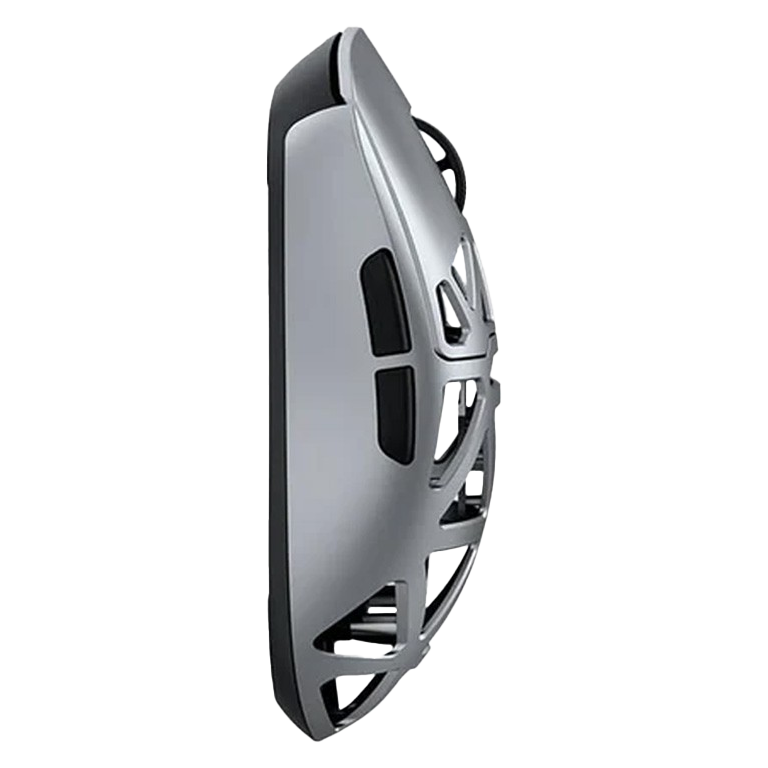 A large main feature product image of MCHOSE AX5 Pro Max 56g Lightweight Magnesium 8K Wireless Gaming Mouse - Silver