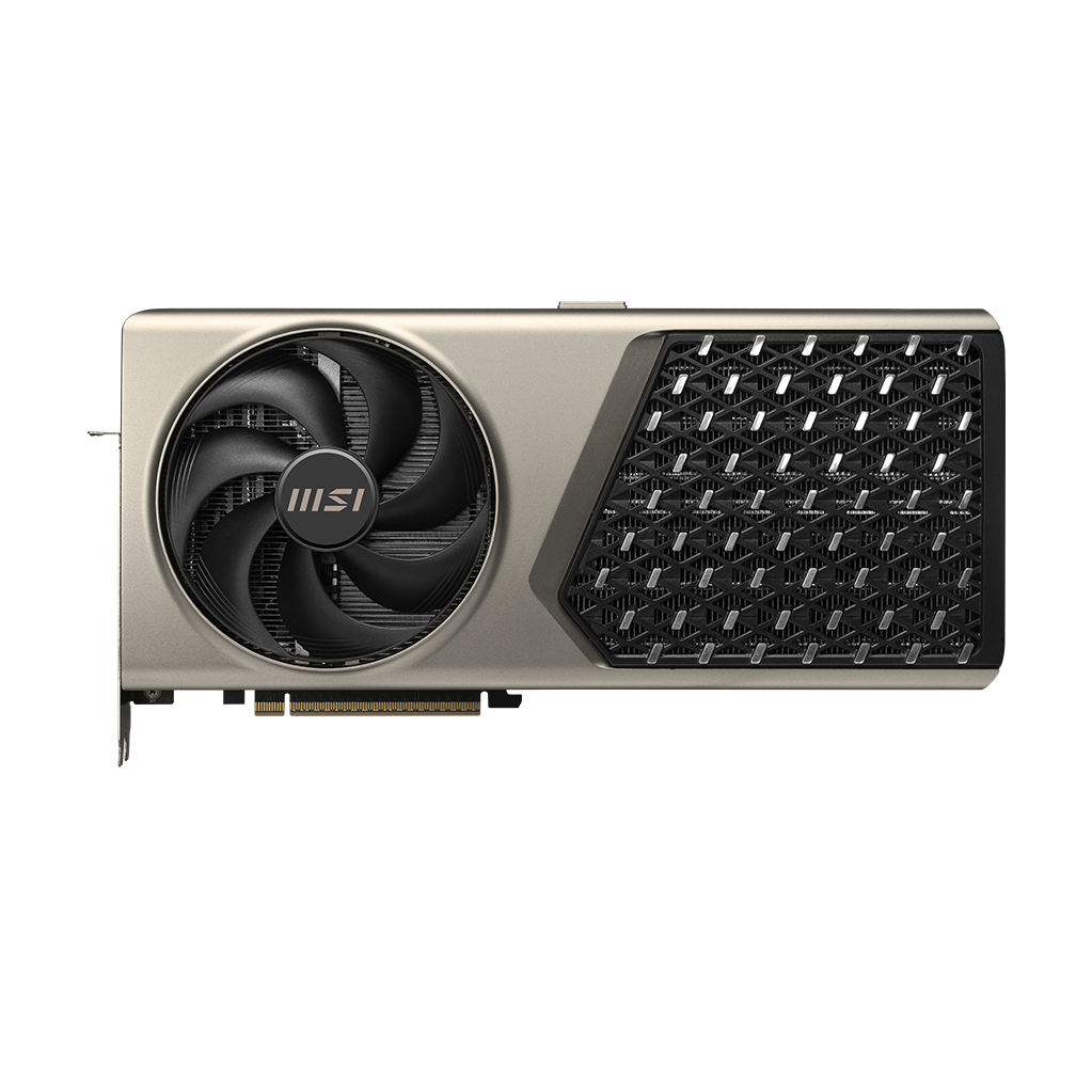A large main feature product image of MSI GeForce RTX 5080 Expert OC 16GB  GDDR7