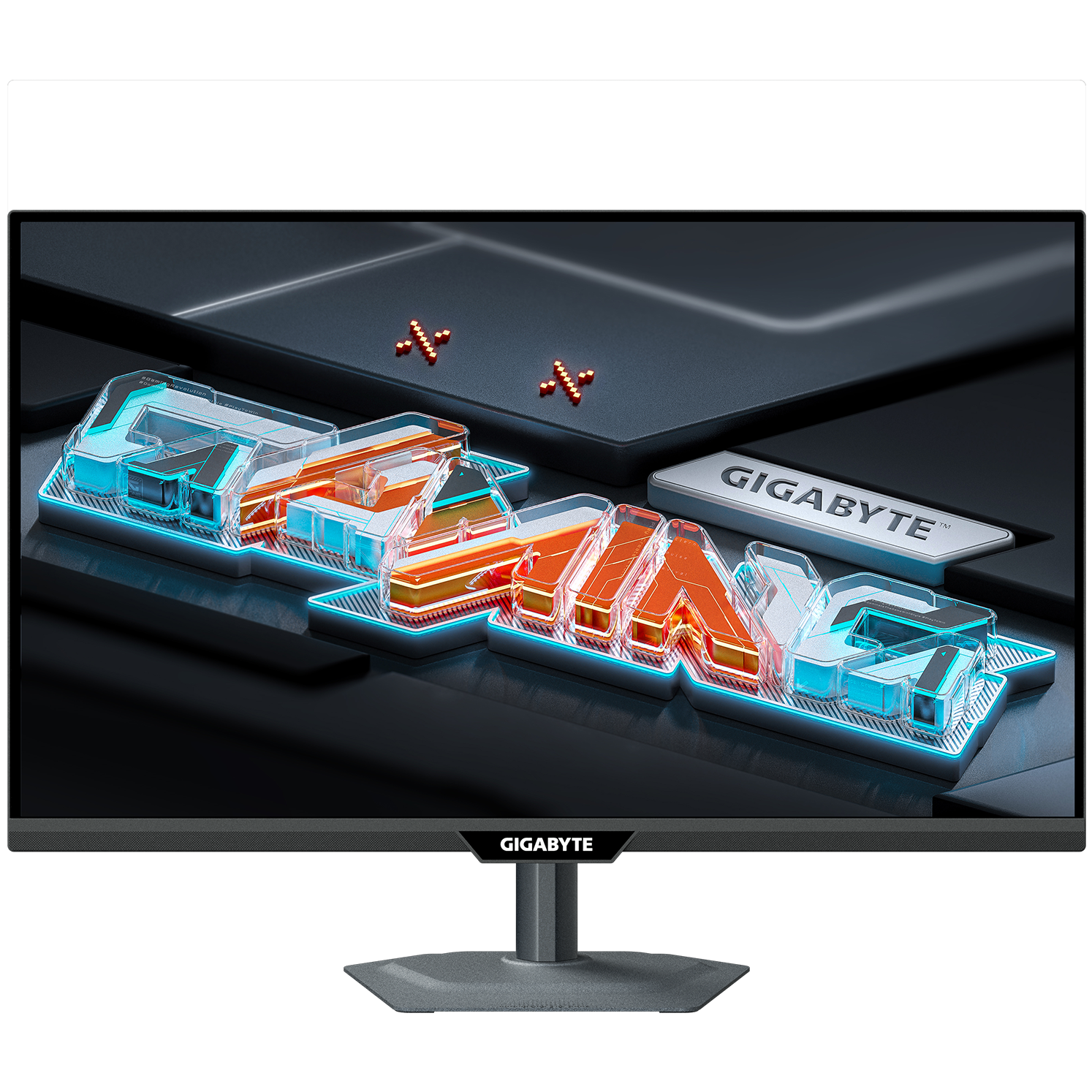 A large main feature product image of Gigabyte M27Q3 - 27" 1440p 320Hz Super Speed IPS Gaming Monitor