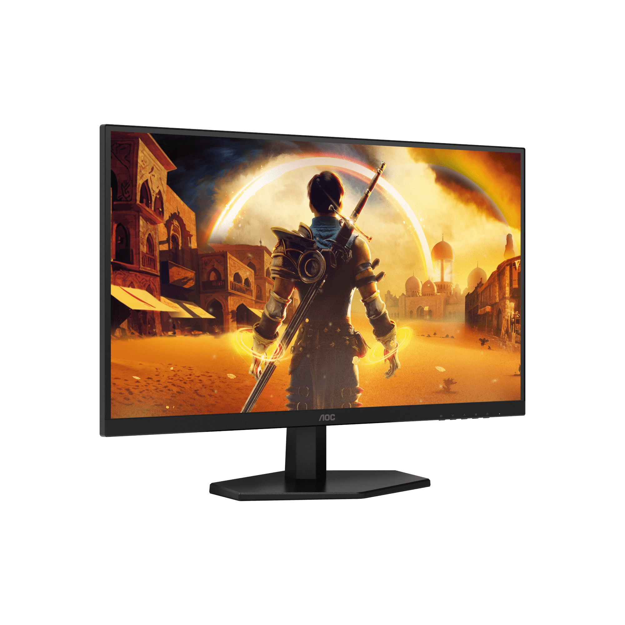 A large main feature product image of AOC Gaming 27G42E 27" 1080p 180Hz 0.5ms IPS Gaming Monitor