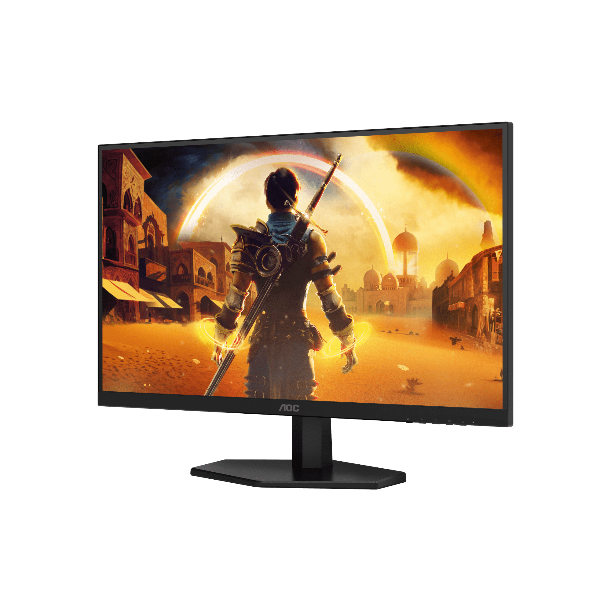 A large main feature product image of AOC Gaming 27G42E 27" 1080p 180Hz 0.5ms IPS Gaming Monitor