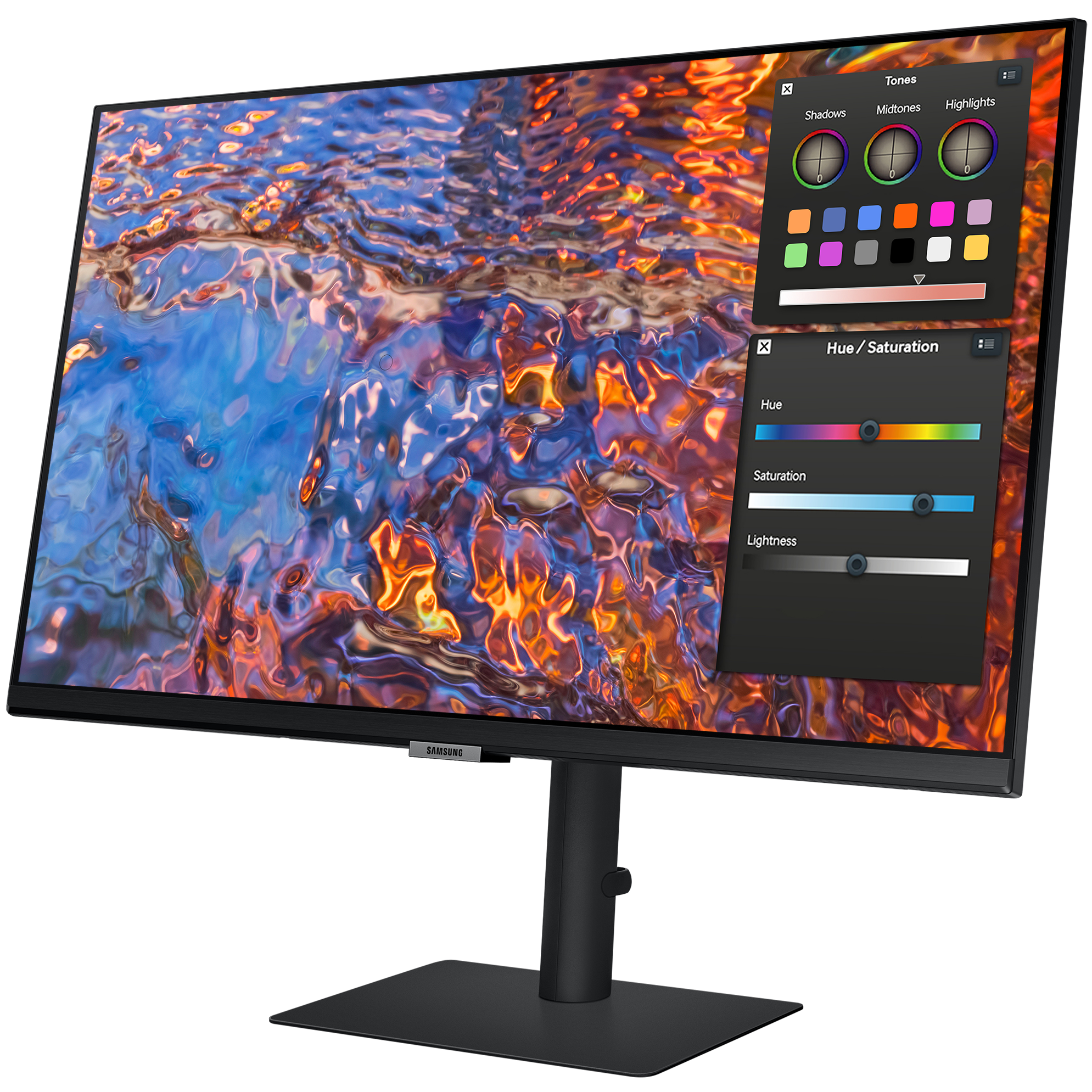 A large main feature product image of Samsung ViewFinity S80PB - 27" 4K 2160p 60Hz IPS Monitor