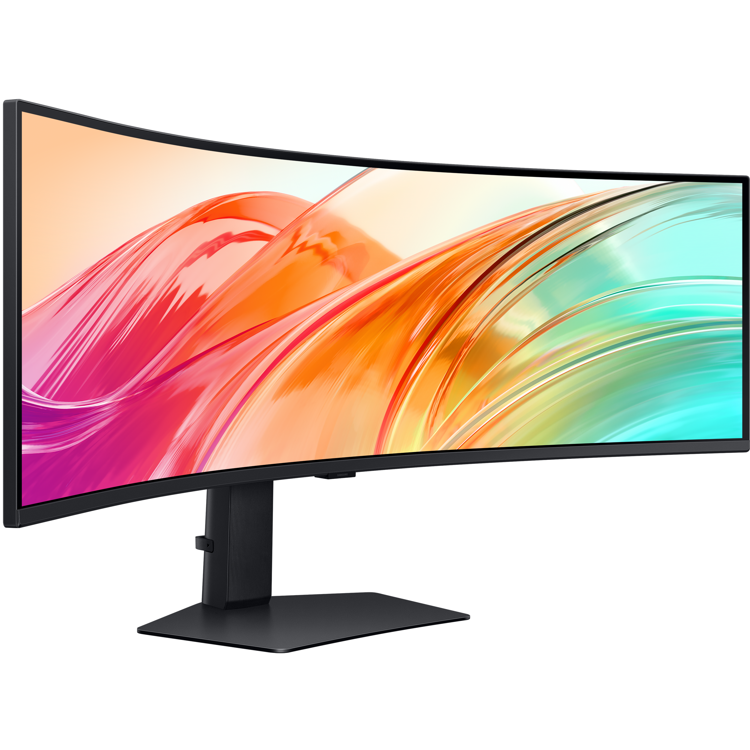 A large main feature product image of Samsung ViewFinity S95UF 49" Curved 1440p 120Hz Business Monitor