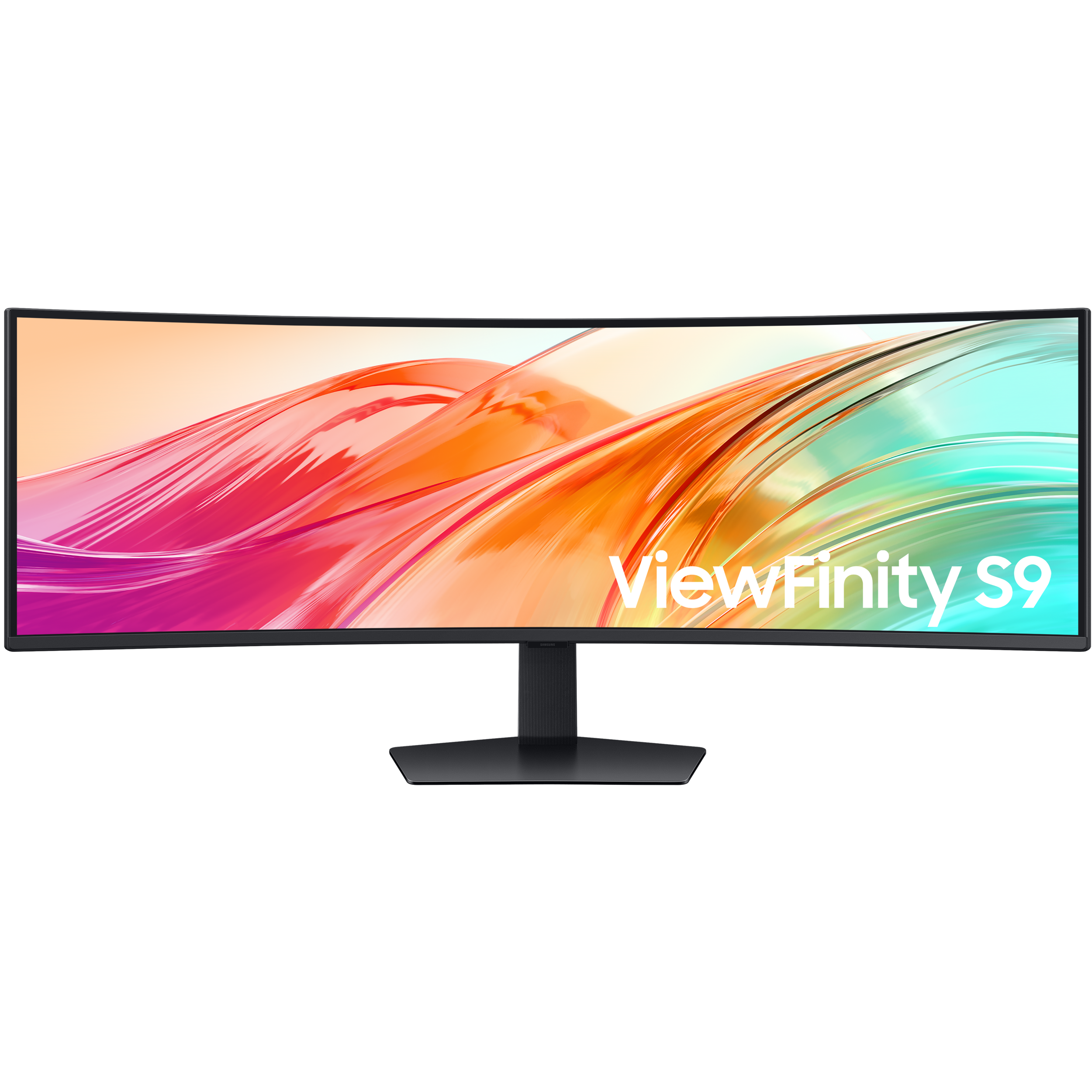 A large main feature product image of Samsung ViewFinity S95UF 49" Curved 1440p 120Hz Business Monitor