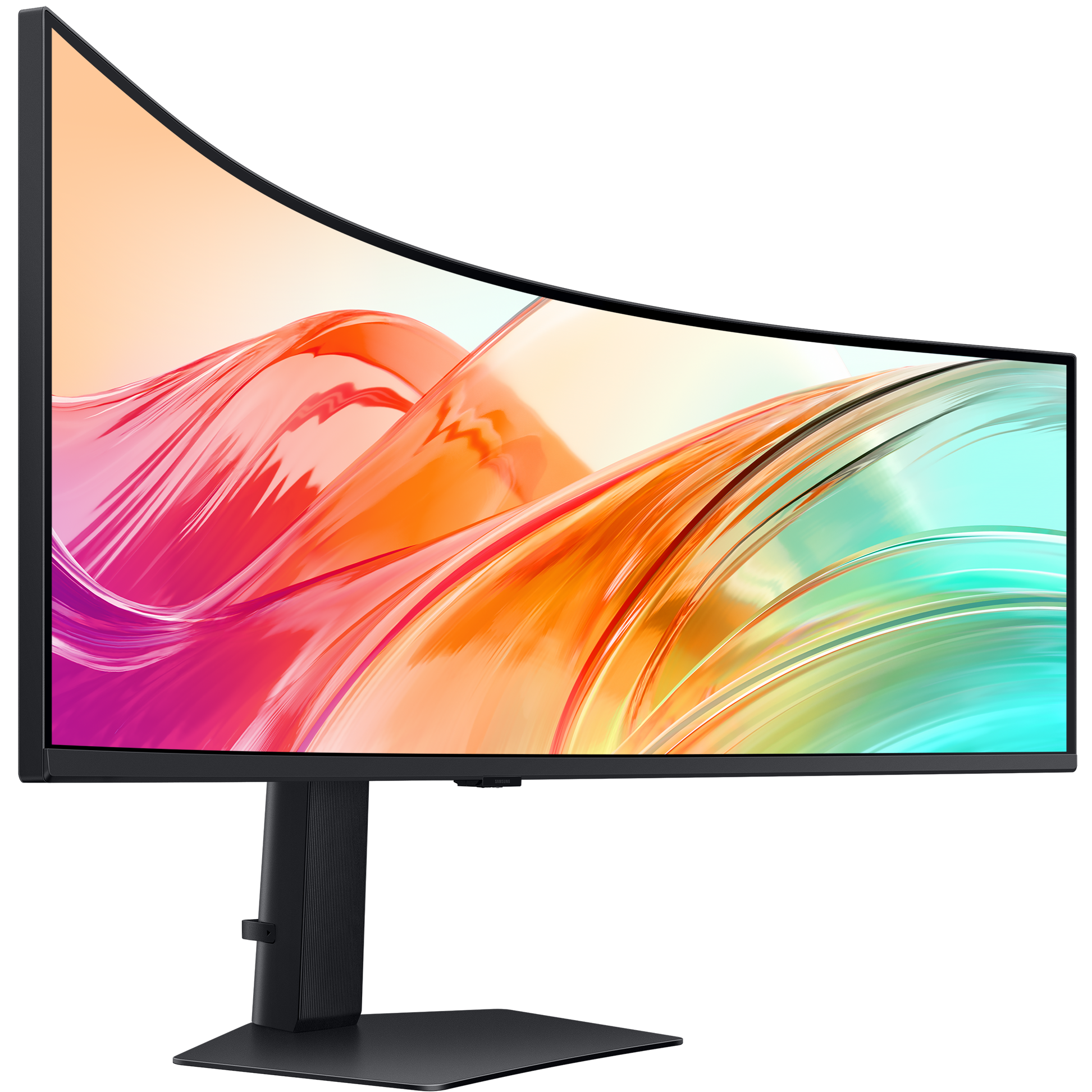A large main feature product image of Samsung ViewFinity S95UF 49" Curved 1440p 120Hz Business Monitor