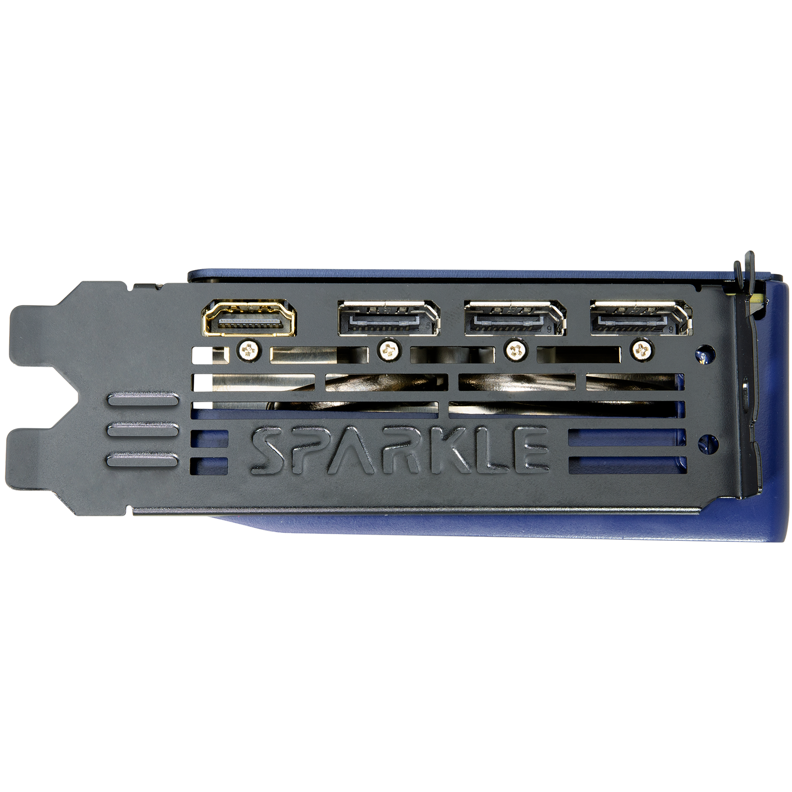 A large main feature product image of SPARKLE Intel Arc Battlemage B580 GUARDIAN 12GB GDDR6