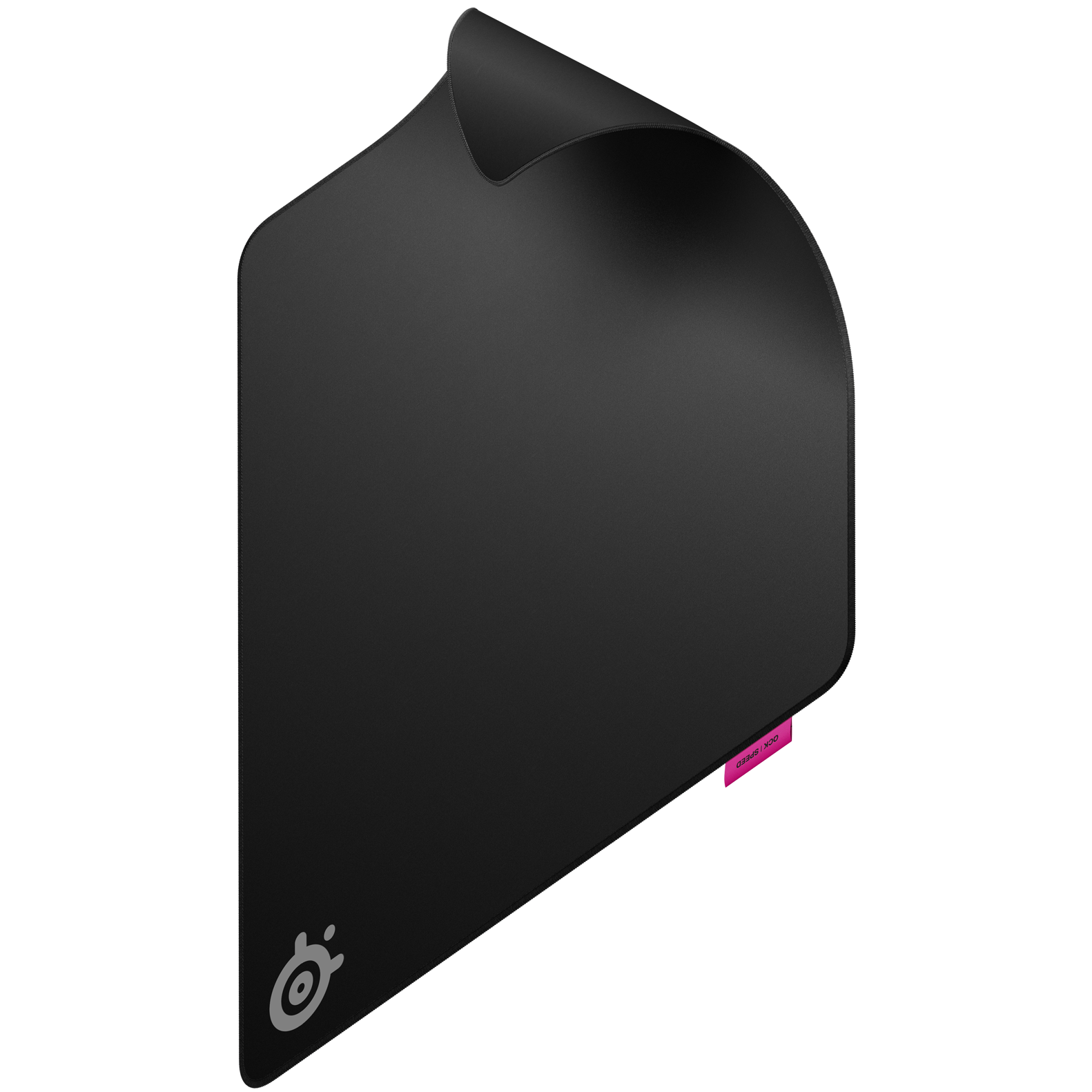 A large main feature product image of SteelSeries QcK Pro Speed - Cloth Gaming Mousepad (Large)