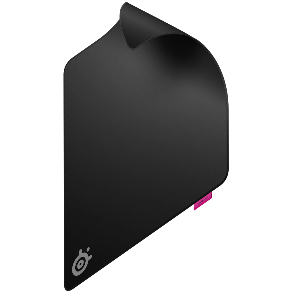A large main feature product image of SteelSeries QcK Pro Speed - Cloth Gaming Mousepad (Large)