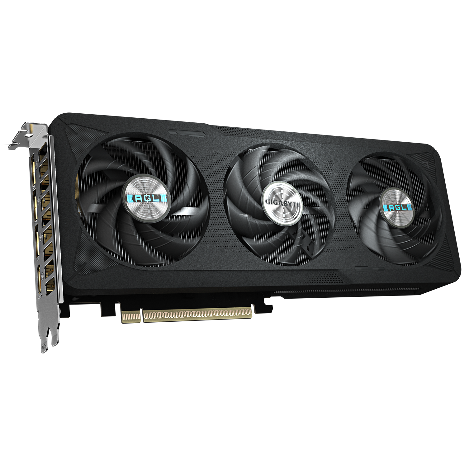 A large main feature product image of Gigabyte GeForce RTX 5060 Eagle Max OC 8GB GDDR7