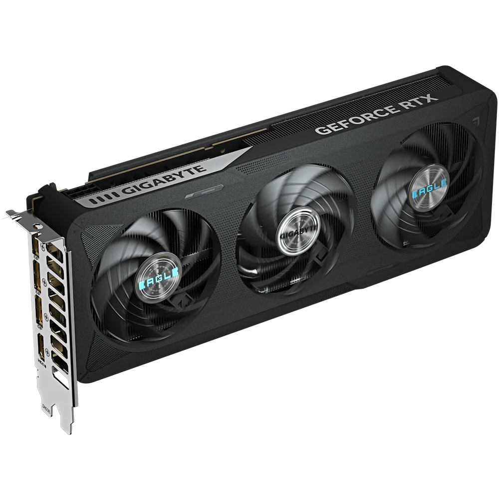 A large main feature product image of Gigabyte GeForce RTX 5060 Eagle Max OC 8GB GDDR7