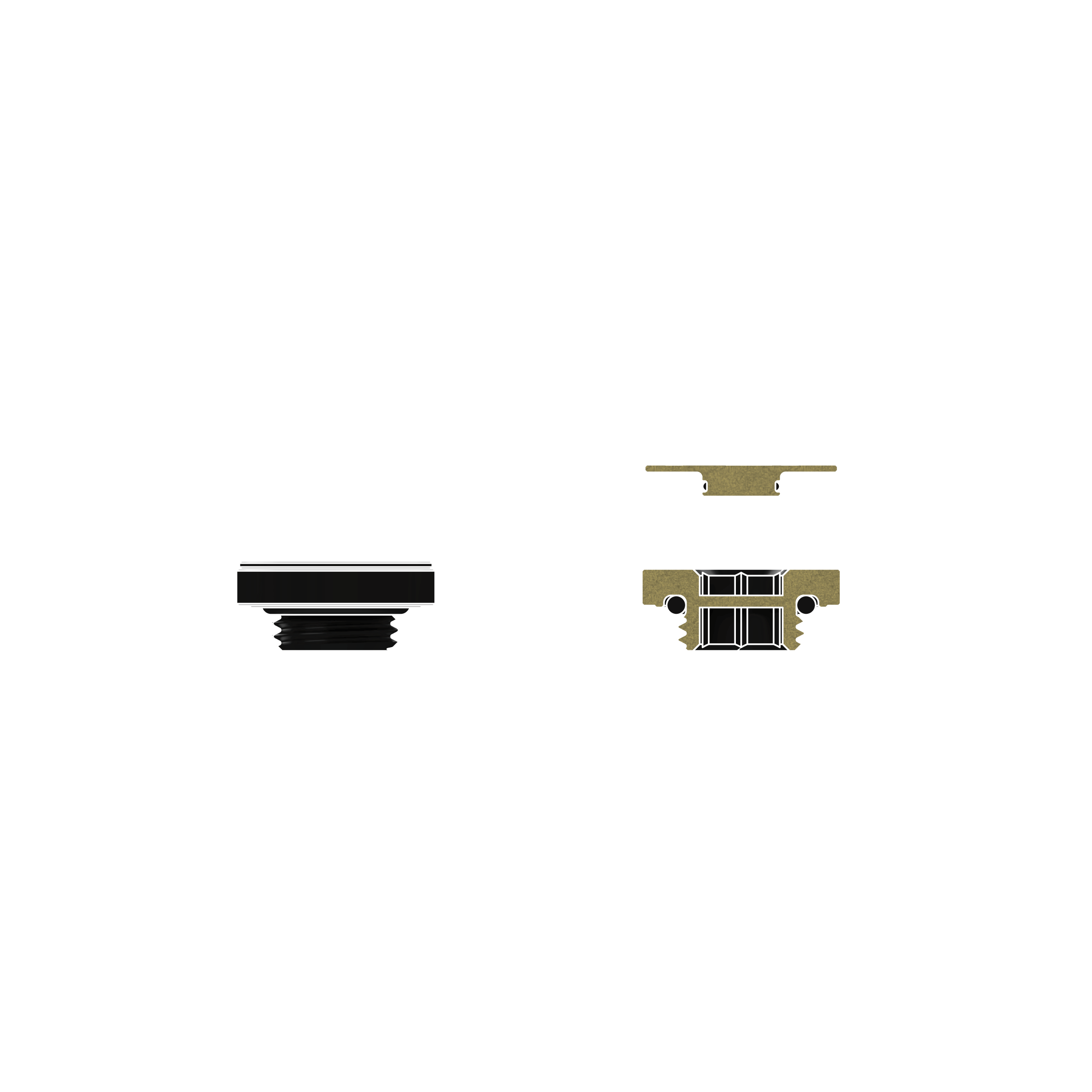 A large main feature product image of Thermal Grizzly DeltaMate G1/4" Plug