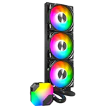 A small tile product image of Montech HyperFlow ARGB 360mm AIO Liquid CPU Cooler (Black)