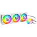 A product image of Montech HyperFlow ARGB 360mm AIO Liquid CPU Cooler (White)