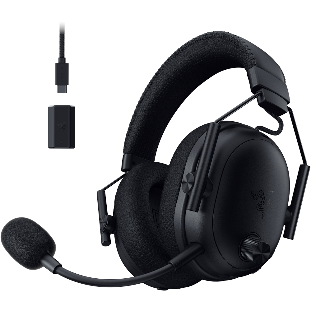 A large main feature product image of Razer BlackShark V3 Pro - Wireless ANC Gaming Headset (Black)