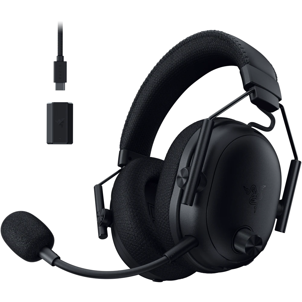 A large main feature product image of Razer BlackShark V3 Pro - Wireless ANC Gaming Headset (Black)