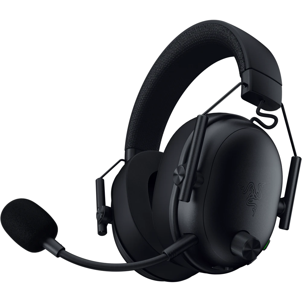 A large main feature product image of Razer BlackShark V3 - Wireless Gaming Headset (Black)