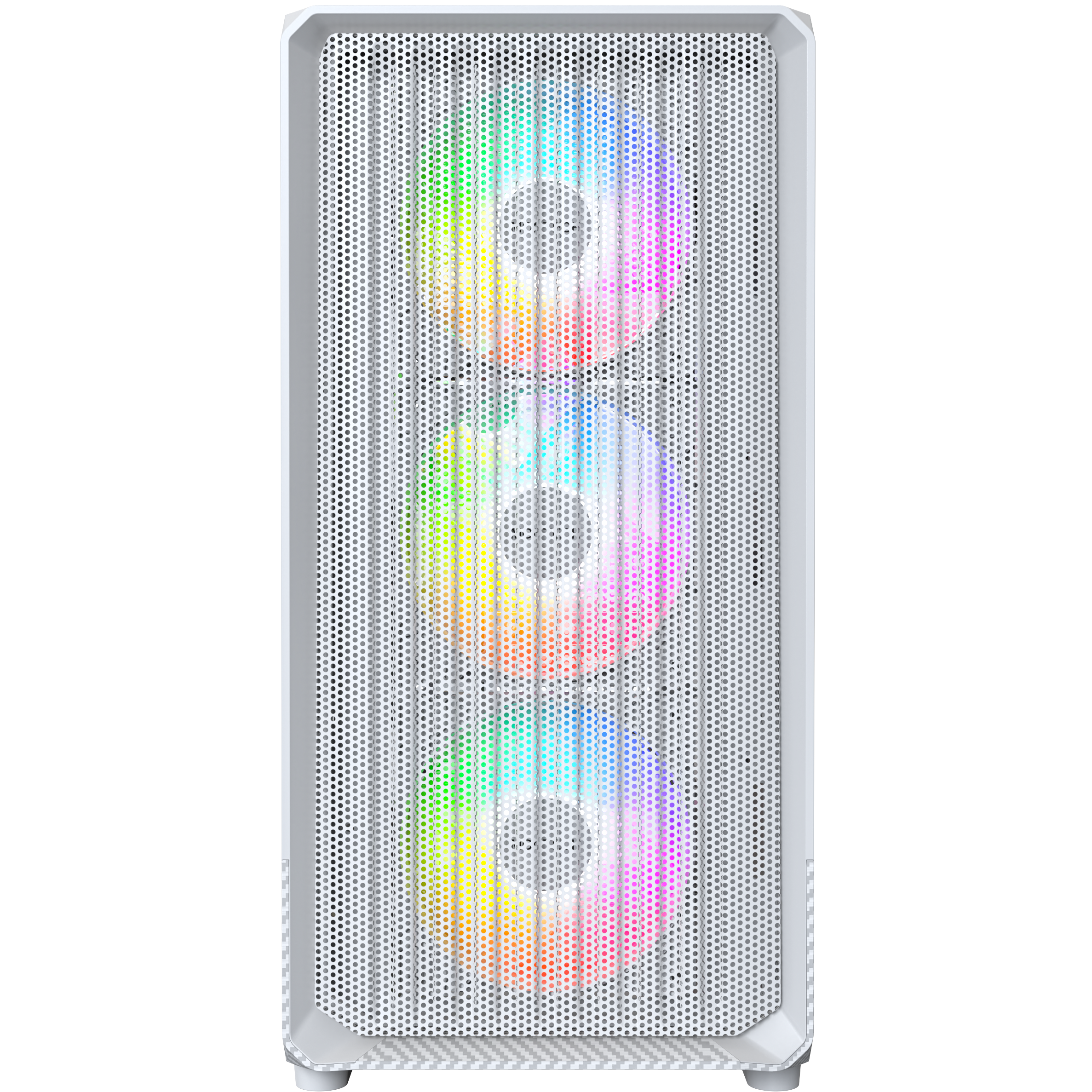 A large main feature product image of Montech X5M Micro Tower Case (White)