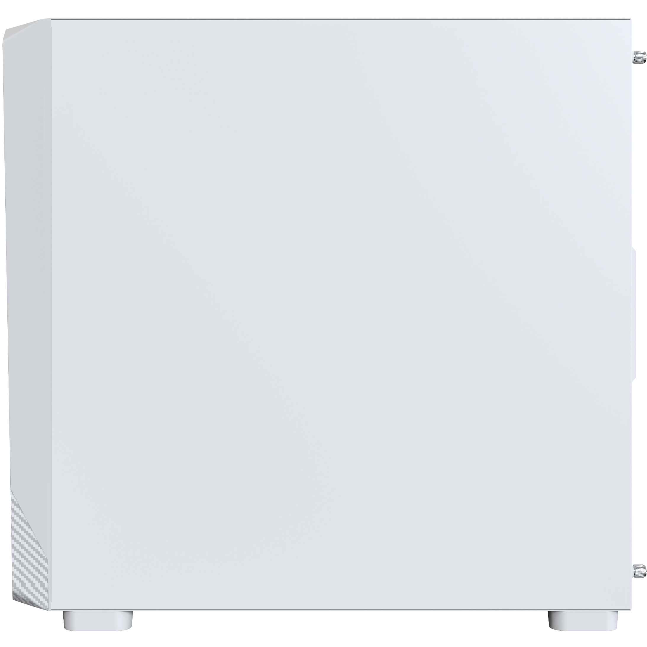 A large main feature product image of Montech X5M Micro Tower Case (White)