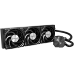 A small tile product image of Montech HyperFlow Silent 360mm AIO Liquid CPU Cooler (Black)