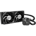 A product image of Montech HyperFlow Silent 240mm AIO Liquid CPU Cooler (Black)