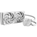 A product image of Montech HyperFlow Silent 240mm AIO Liquid CPU Cooler (White)