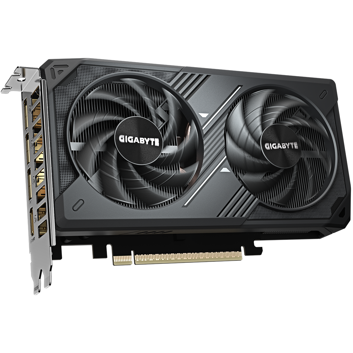 A large main feature product image of Gigabyte GeForce RTX 5060 Windforce Max OC 8GB GDDR7