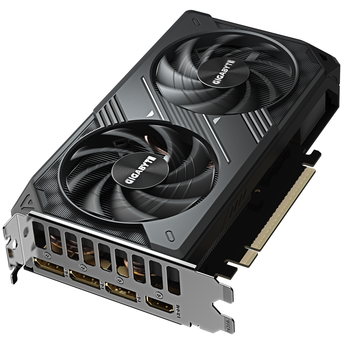A large main feature product image of Gigabyte GeForce RTX 5060 Windforce Max OC 8GB GDDR7