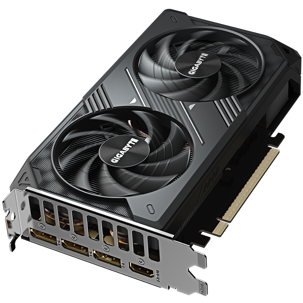 A large main feature product image of Gigabyte GeForce RTX 5060 Windforce Max OC 8GB GDDR7