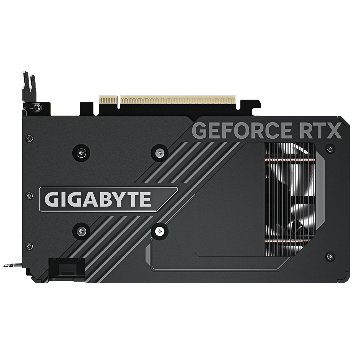 A large main feature product image of Gigabyte GeForce RTX 5060 Windforce Max OC 8GB GDDR7