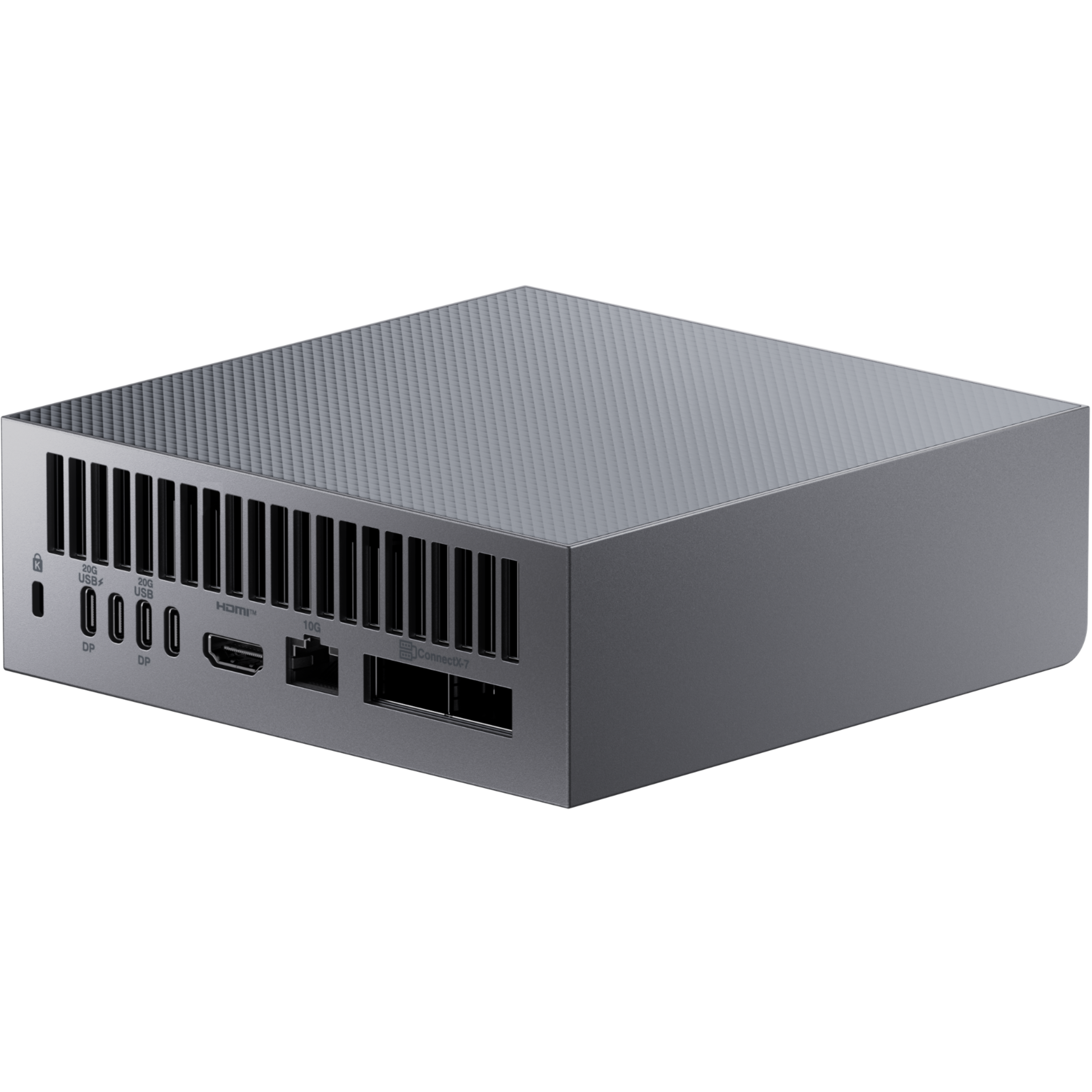 A large main feature product image of ASUS Ascent GX10 AI GB10 Supercomputer Mini PC