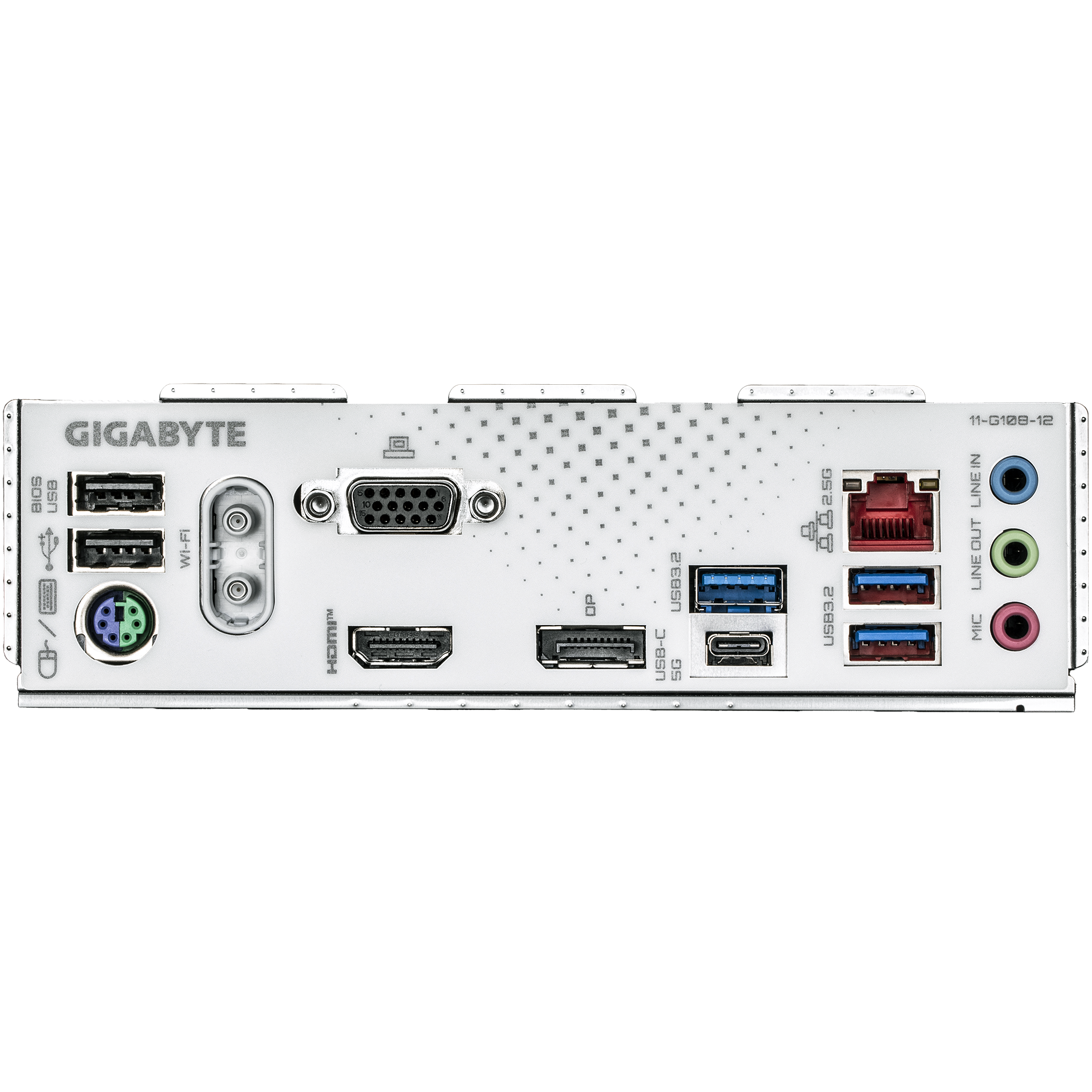 A large main feature product image of Gigabyte B760M Gaming WiFi6 PLUS GEN5 LGA1700 mATX Desktop Motherboard