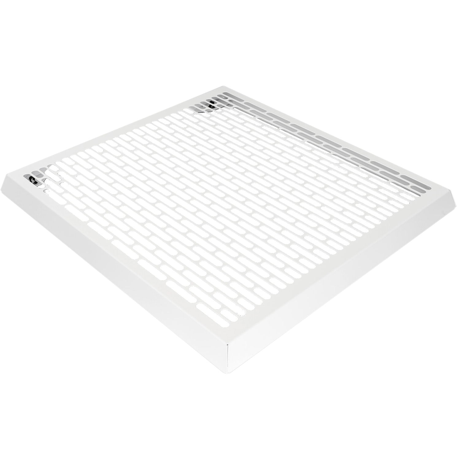 A large main feature product image of Watercool MO-RA IV 600 Fan Grille (White)