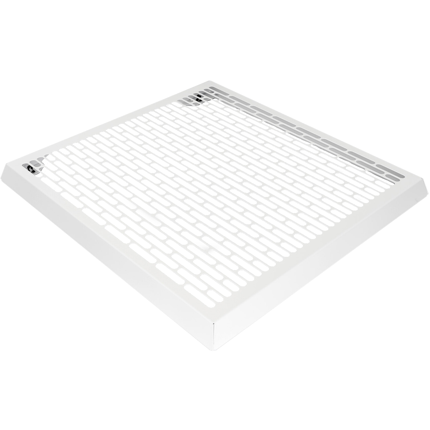 A large main feature product image of Watercool MO-RA IV 400 Fan Grille (White)